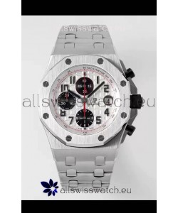 Audemars Piguet Royal Oak Offshore PANDA Chronograph 1:1 Mirror Replica Watch - 904L Steel