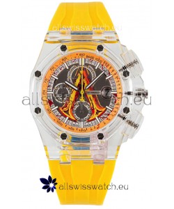 Audemars Piguet Royal Oak Offshore AET Remould LAMBDA Sapphires Casing Swiss Replica Watch 