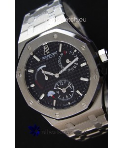 Audemars Piguet Royal Oak Dual Time Swiss Replica Watch in Black Dial