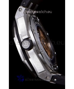 Audemars Piguet Royal Oak Diver Swiss Replica Watch Black Dial 1:1 Quality 3120 Movement 904L Steel 