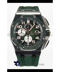 Audemars Piguet Royal Oak Offshore Super Clone Edition Green Ceramic Watch 