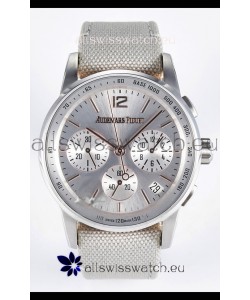 Audemars Piguet CODE 11.59 Chronograph Swiss Replica Watch in 904L Steel Silver Dial