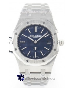 Audemars Piguet Royal 15202 39MM Super Clone Swiss Replica Watch in Blue Dial 