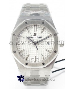 Audemars Piguet Royal 34MM Super Clone Swiss Replica Watch in White Dial
