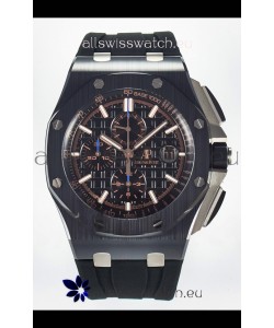 Audemars Piguet Royal Oak Offshore Ceramic Black Dial 1:1 Super Clone Replica Watch