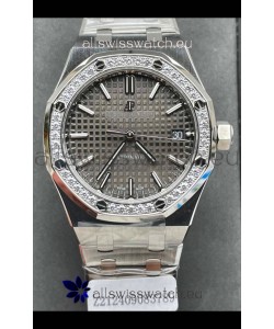 Audemars Piguet Royal Oak 37MM Grey Dial Watch in 3120 Movement - 1:1 Mirror Replica