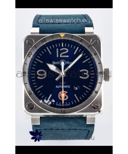 Bell & Ross BR03-93 GMT Edition Blue Dial 1:1 Mirror Replica Watch 