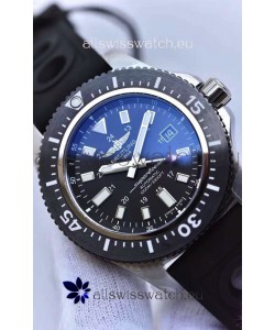 Breitling SuperOcean 44 Special Steel - Mariner Blue Swiss Replica Watch with Rubber Strap