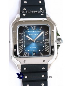 Santos De Cartier Stainless Steel Casing 1:1 Mirror Swiss Replica Watch 40MM