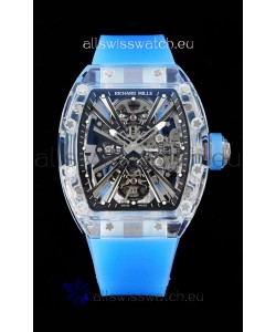 Richard Mille RM12-01 Sapphire Casing with Genuine Tourbillon Movement 1:1 Ultimate Replica