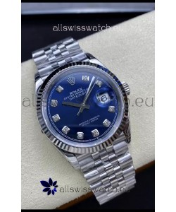 Rolex Datejust 126234 36MM Swiss Replica in 904L Steel in Blue Dial 1:1 Mirror Replica