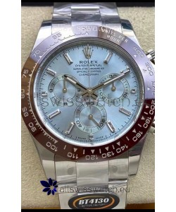 Rolex Cosmograph Daytona M116506-0002 ICE BLUE Dial Original Cal.4130 Movement - Ultimate 904L Steel Watch