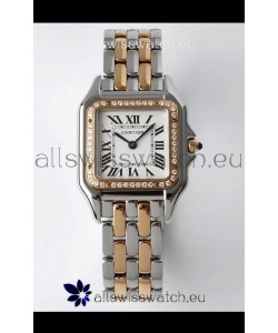 PANTHERE de Cartier Edition 27mm 1:1 Mirror Swiss Watch Rose Gold Two Tone Casing