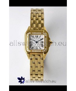 PANTHERE de Cartier Edition 22mm 1:1 Mirror Swiss Watch Yellow Gold Casing
