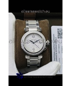 Pasha De Cartier Swiss Automatic 1:1 Mirror Quality 35MM Replica Watch 
