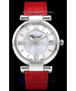 Chopard Imperiale White Dial Swiss Automatic Replica Watch in 904L Steel 