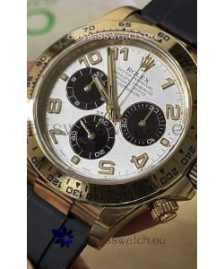 Rolex Cosmograph Daytona 116528 Yellow Gold Original Cal.4130 Movement - 904L Steel Watch