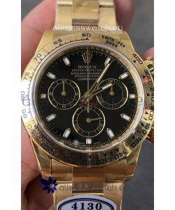 Rolex Cosmograph Daytona 116508 Yellow Gold Original Cal.4130 Movement - Improved Ultimate 904L Steel Watch