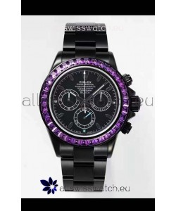 Rolex Daytona Blaken Edition Swiss 1:1 Mirror Replica Cal.4130 Movement PVD Casing