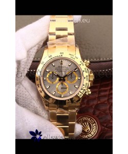 Rolex Cosmograph Daytona 116508 Yellow Gold Original Cal.4130 Movement - 904L Steel Watch