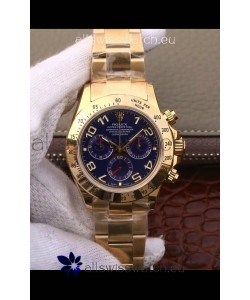Rolex Cosmograph Daytona 116508 Yellow Gold Original Cal.4130 Movement - 904L Steel Watch