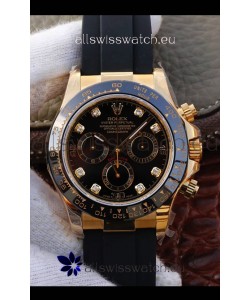 Rolex Cosmograph Daytona 116508 Yellow Gold Original Cal.4130 Movement - 904L Steel Watch