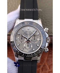 Rolex Cosmograph Daytona 116509 White Gold Original Cal.4130 Movement - 904L Steel Watch
