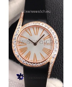 Piaget Limelight Gala Edition 1:1 Mirror Quality Swiss Quartz Replica Watch Rose Gold 