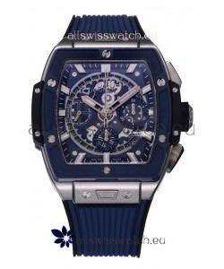 Hublot Spirit of Bang Titanium Casing Ceramic Bezel Blue Dial - 42MM Swiss Replica