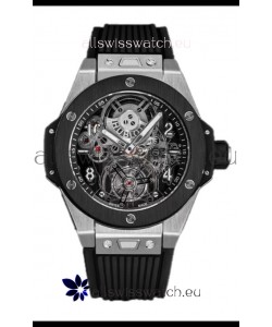 Hublot Big Bang Tourbillon Titanium Casing Ceramic Bezel Watch in 45MM 1:1 Mirror Replica