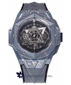 Hublot Big Bang UNICO Sang Bleu II Grey Ceramic 1:1 Mirror Quality Swiss Replica Watch