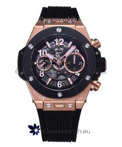 Hublot Big Bang Unico Rose Gold Casing 1:1 Mirror Edition Swiss Replica Watch