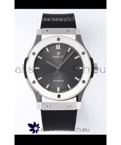 Hublot Classic Fusion Steel Grey Dial 42MM Swiss Replica Watch 1:1 Mirror Quality