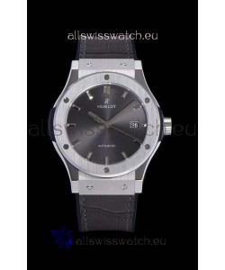 Hublot Classic Fusion 1:1 Mirror Replica Swiss Watch in 904L Steel Casing Grey Dial