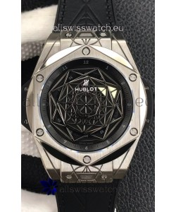 Hublot Big Bang Sang Bleu Stainless Steel 1:1 Mirror Replica Edition - 45MM 