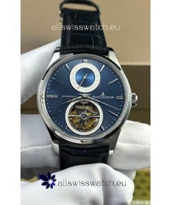 Jaeger LeCoultre Master Ultra-Thin Tourbillon Blue Dial Stainless Steel Casing