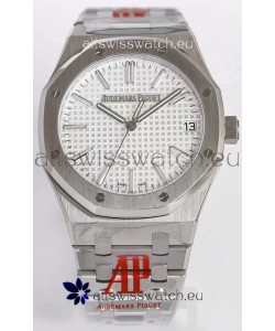 Audemars Piguet Royal Oak 15510 41MM White Dial 904L Steel CALIBRE 4302 Movement 1:1 Mirror Replica
