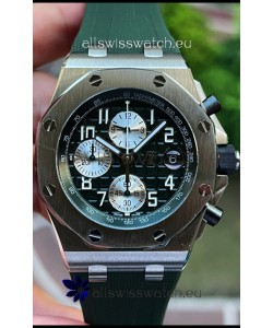 Audemars Piguet Royal Oak Offshore Black Dial Chronograph 1:1 Mirror Replica Watch - 904L Steel 
