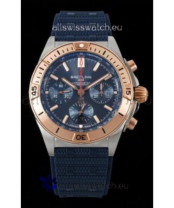 Breitling Chronomat B01 42 Edition Swiss 904L Steel Casing Blue Dial 1:1 Mirror Replica Watch