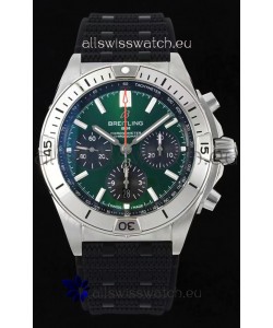 Breitling Chronomat B01 42 Edition Swiss 904L Steel Casing Green Dial 1:1 Mirror Replica Watch