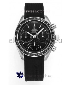 Omega Speedmaster Racing 904L Steel Chronograph 1:1 Mirror Replica in Black Dial