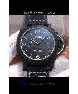 Panerai Luminor Marina PAM1118 Carbotech 1:1 Mirror Swiss Replica Watch 44MM