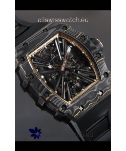 Richard Mille RM12-01 Carbon Fiber Case Genuine Tourbillon Movement 1:1 Mirror Replica Watch