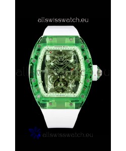Richard Mille 56-01 Transparent Sapphires Casing with Genuine Swiss Tourbillon Movement Super Clone