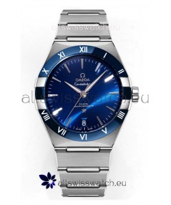Omega Co-Axial Constellation Stainless Steel Blue Dial 1:1 Mirror Replica 41MM