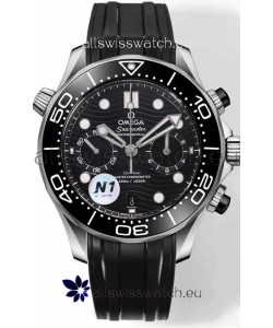 Omega Seamaster Co-Axial Master Chronograph Stainless Steel Black Dial 44MM 1:1 Mirror Replica