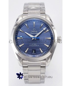 Omega Aqua Terra 150M Blue Dial 904L Steel Casing 1:1 Mirror Replica 41MM 