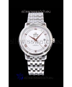 Omega De Ville Prestige Co-Axial 36.8MM White Dial 1:1 Swiss Mirror Replica Watch 