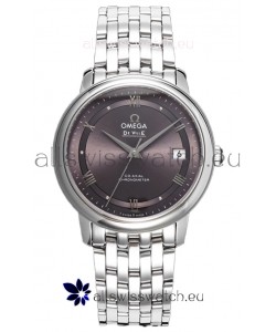 Omega De Ville Co-Axial Chronometer 36.8MM Swiss Replica Watch in Grey Dial 