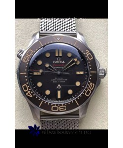 Omega Super Clone Seamaster 300M No Time To Die Edition Titanium Casing Replica Watch